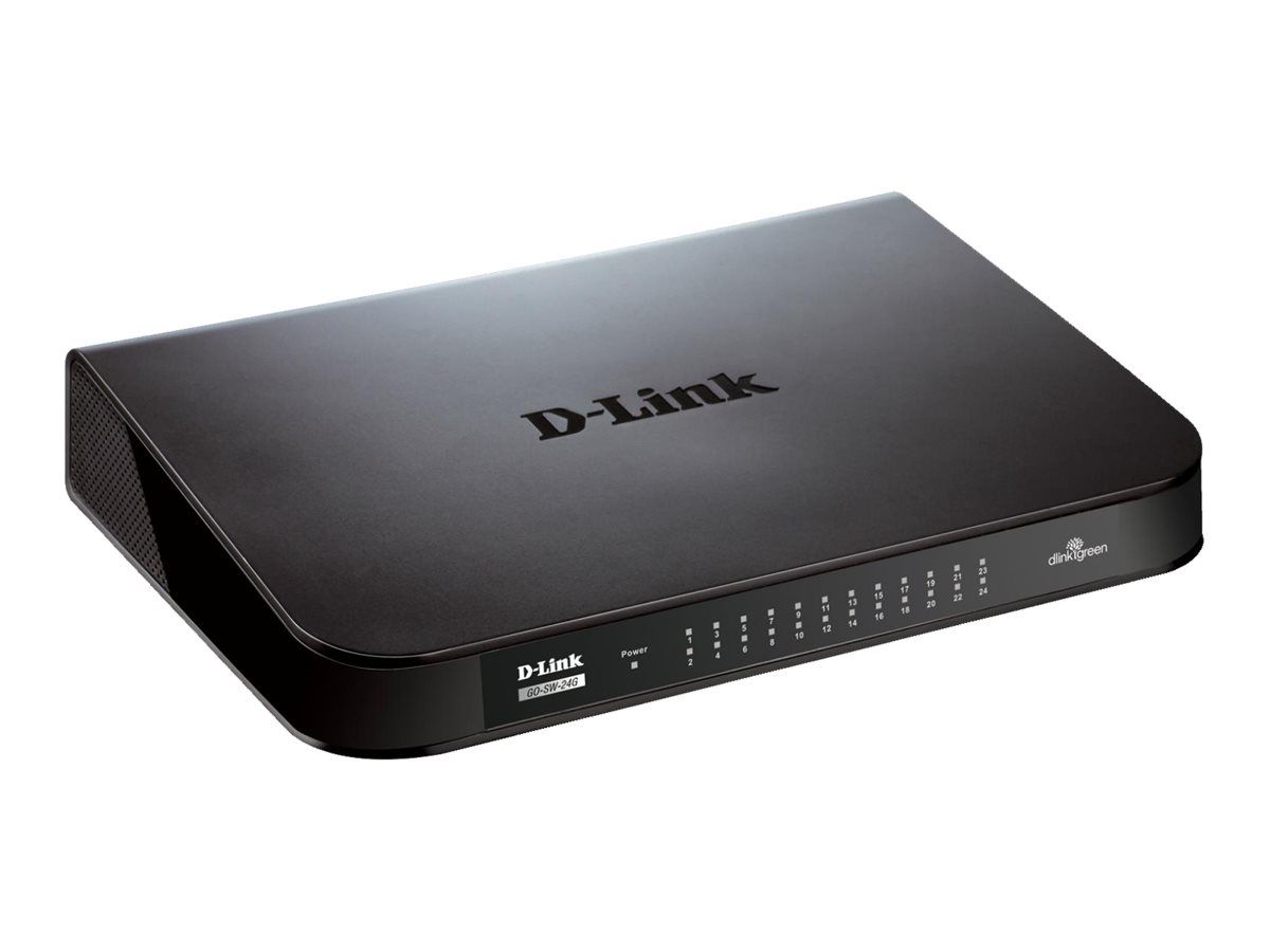 D-Link GO-SW-24G - Switch - unmanaged - 24 x 10/100/1000