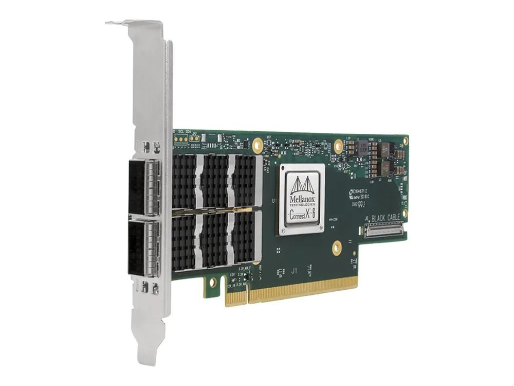 Mellanox NVIDIA ConnectX-6 VPI MCX653106A-ECAT - Single
