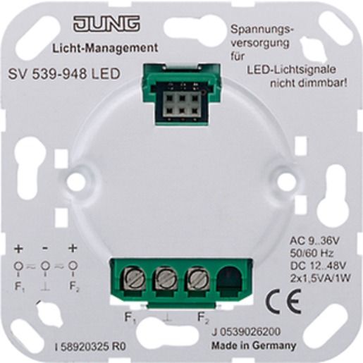 Jung SP.VERSORGUNG F.LED-L.SIGNALE / JUNG SV539-948LED
