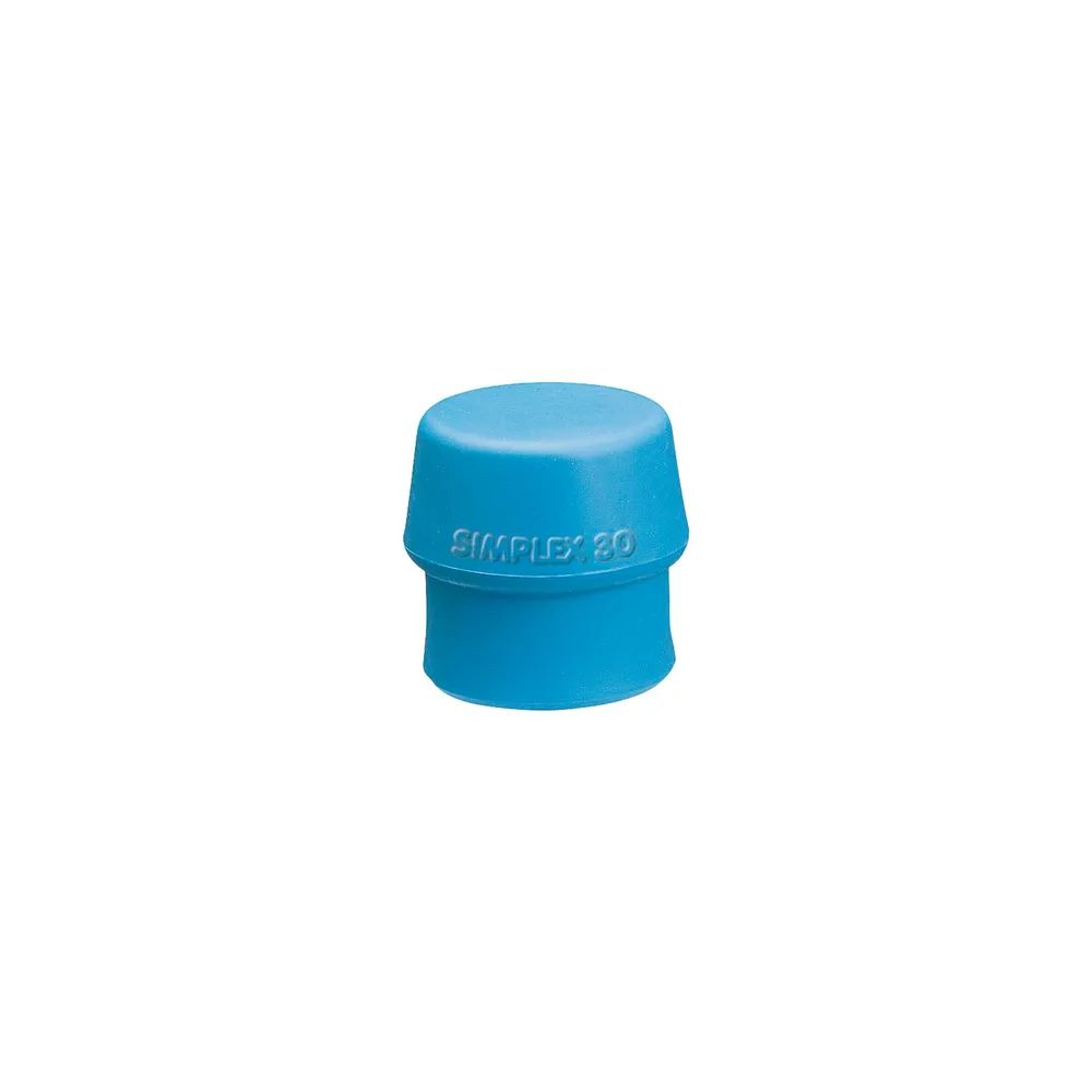 HALDER Schonhammer-Einsatz Kopf ø 40 mm TPE-Soft blau