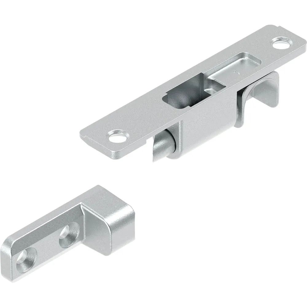MACO Drehsperre aufschraubbar, selbstschließend, silber (10534)