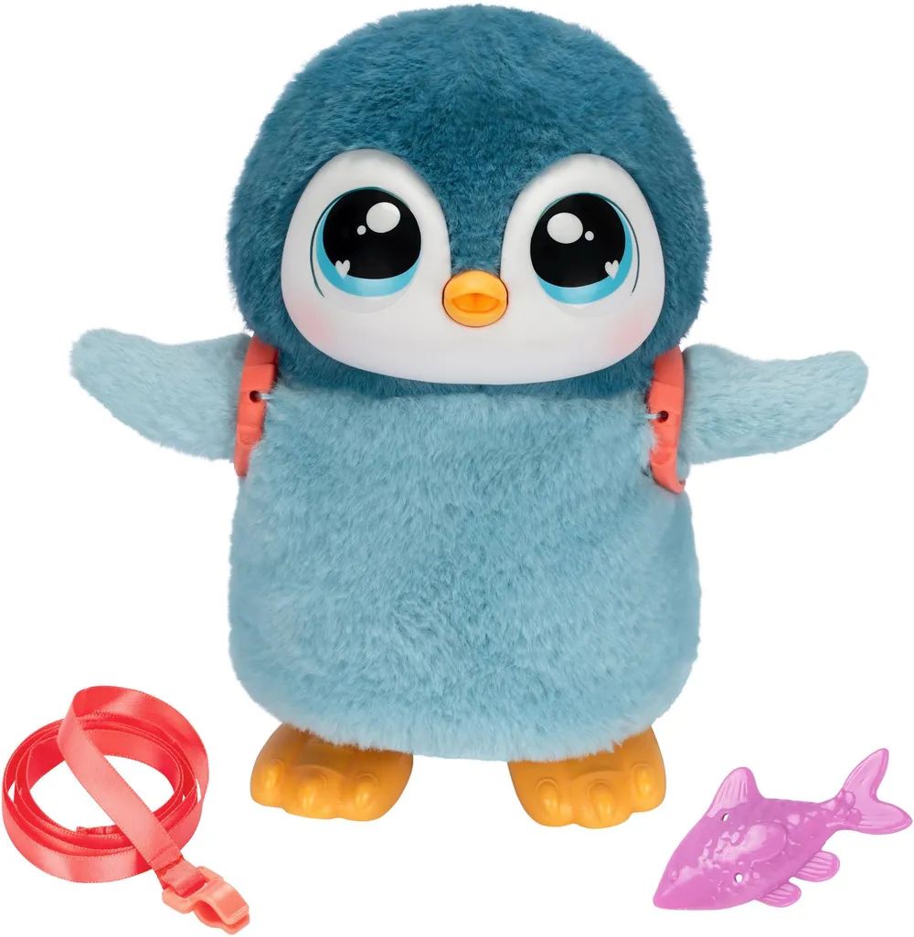 Moose Toys Ltd LLP Mein interaktiver Plüsch-Pinguin Wad