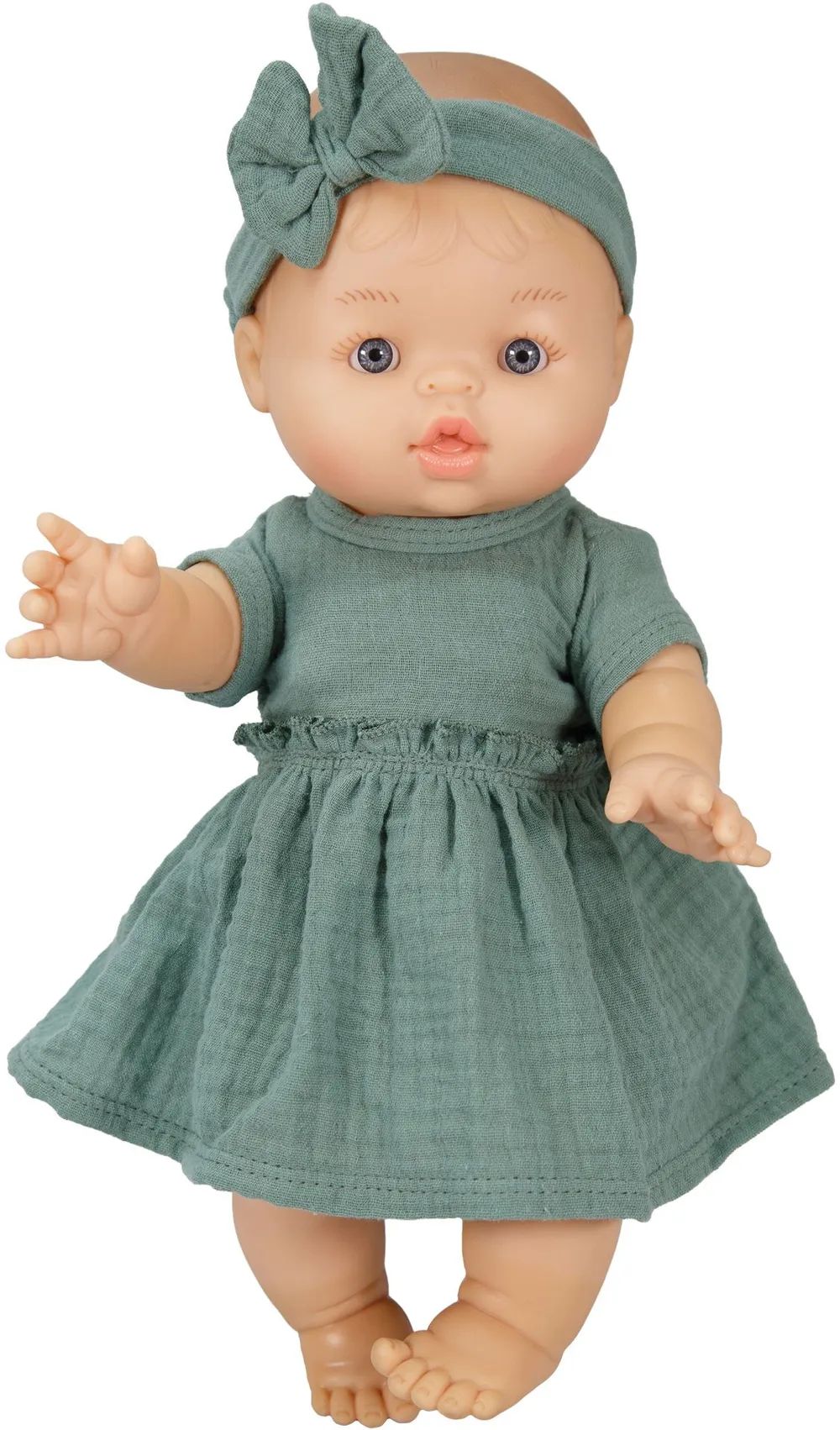 Heless GmbH Pu-Kleid m. Haarband, 28-35cm