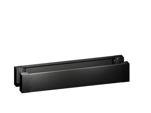 RITTAL Sockel-Eckstück mit Sockel-Blende, Höhe 200 mm, Breite: 1200mm (1PAK = 2 ST)