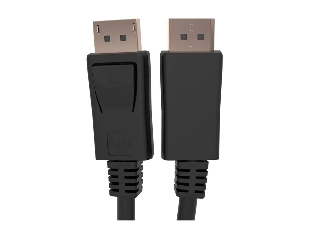 C2G 6ft (1.8m) C2G TAA-Compliant DisplayPort Cable with Latches - 8K 60Hz - DisplayPort-Kabel - TAA-konform - DisplayPort (M)