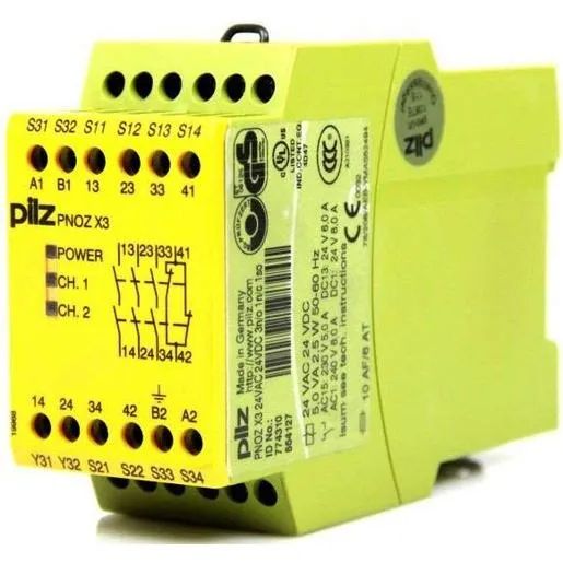 Pilz PNOZ ÜBW.REL. 24V 3NO 1NC 1SO / PILZ PNOZ X3 24V AC/DC 774310