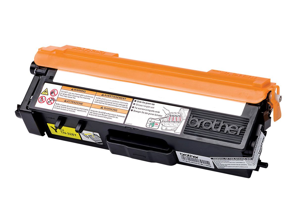 Brother TN328Y - Gelb - original - Tonerpatrone