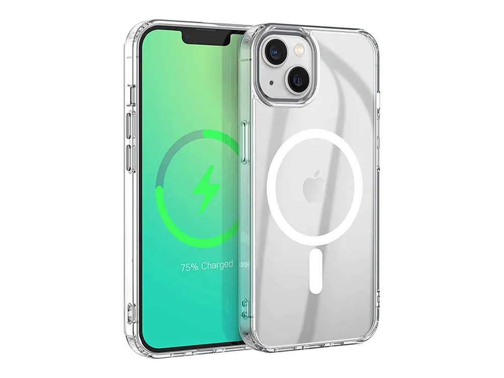 eSTUFF Infinite Oslo - Hintere Abdeckung für Mobiltelefon - magnetisch, 100% recycelt - kompatibel mit MagSafe - Thermoplastisches Polyurethan (TPU)
