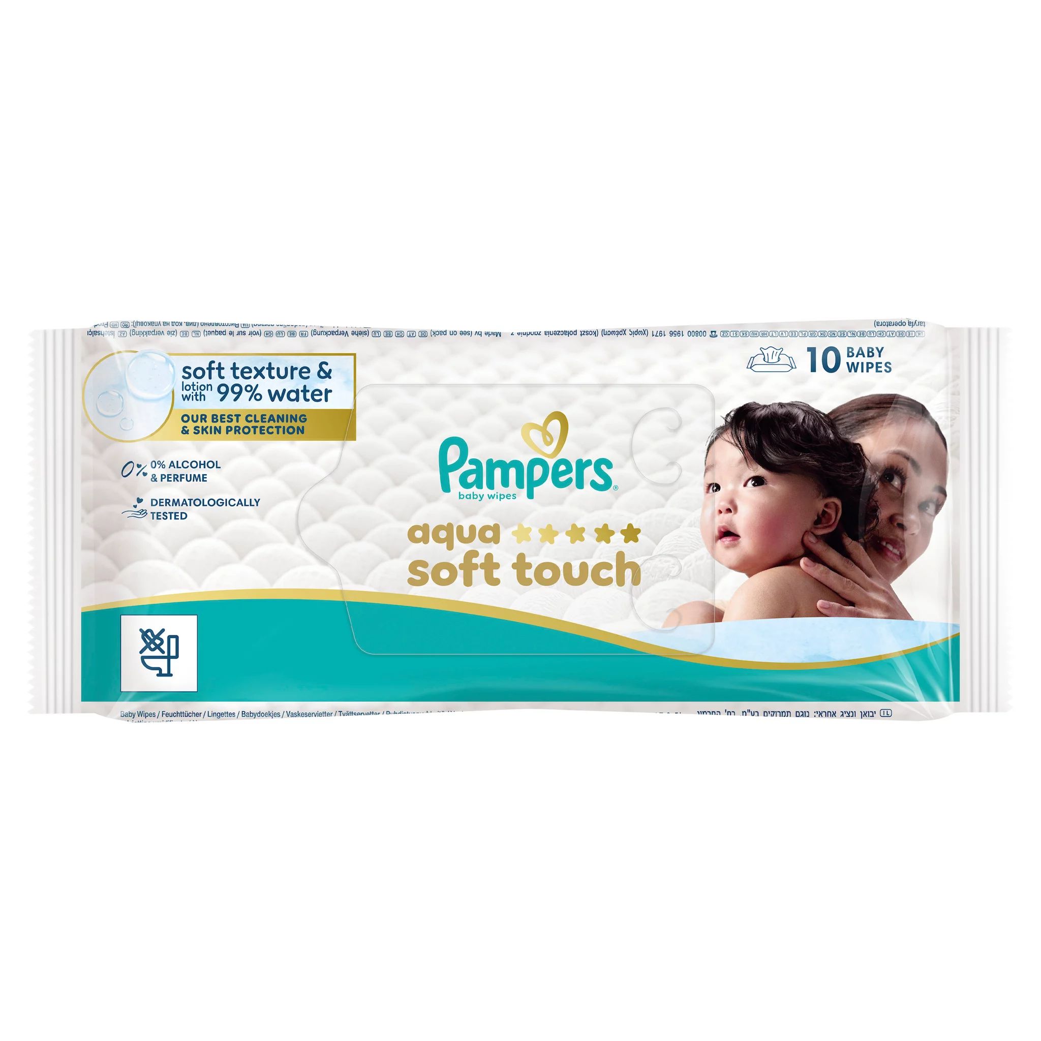 Pampers Feuchte Tücher Harmonie Aqua Reisepack