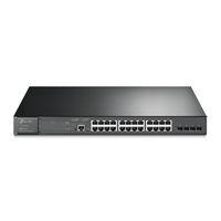 TP-LINK JetStream TL-SG3428MP V6.6 - Switch - L2+ - managed - 24 x 10/100/1000 (PoE+) Open-Box
