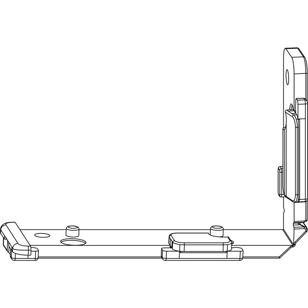 MACO Unterlage POWER Typ 08, rechts unten/links oben, grau (364076)