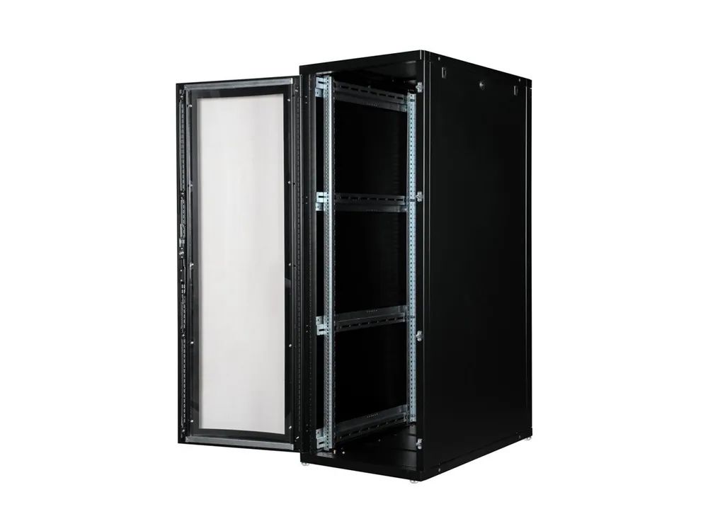 ROLINE Pro - Schrank Netzwerkschrank - RAL 9005, Jet Black - 36U - 25.4/48.3 cm (10"/19")