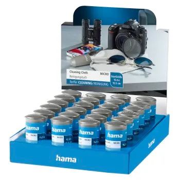 Hama Reinigungstuch "Micro", 24 Stück im Display