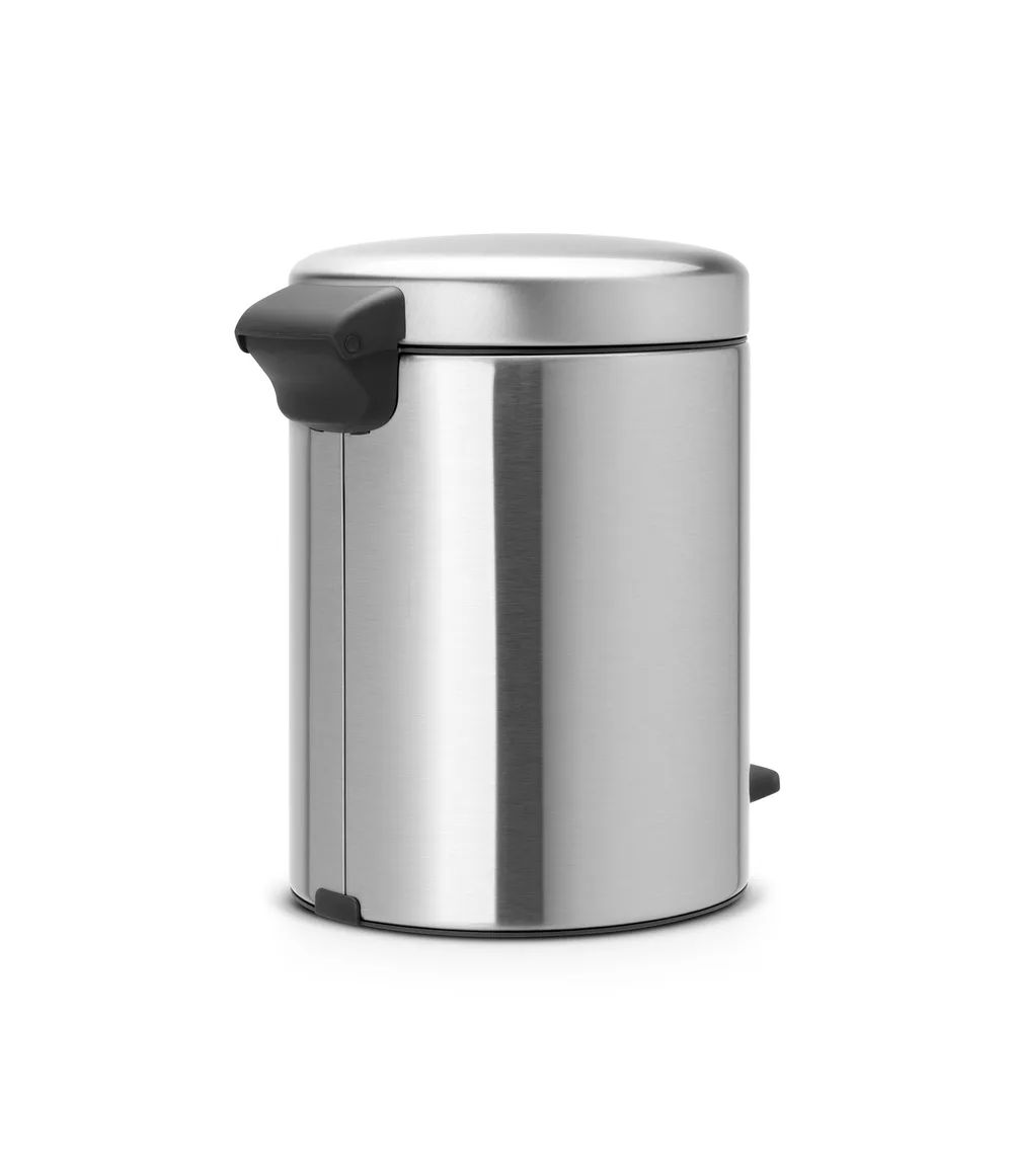 Brabantia NewIcon Treteimer, 5L - Matt Steel Fingerprint Proof