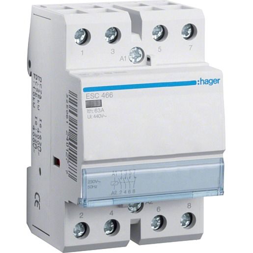 Hager SCHÜTZ 63A, 3S+1Ö, 230V / HAGER ESC466