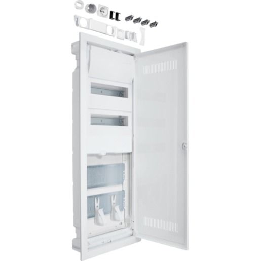 Hager HYBRID,VOLTA,HW24PLE,2MPL / HAGER VH602WWH