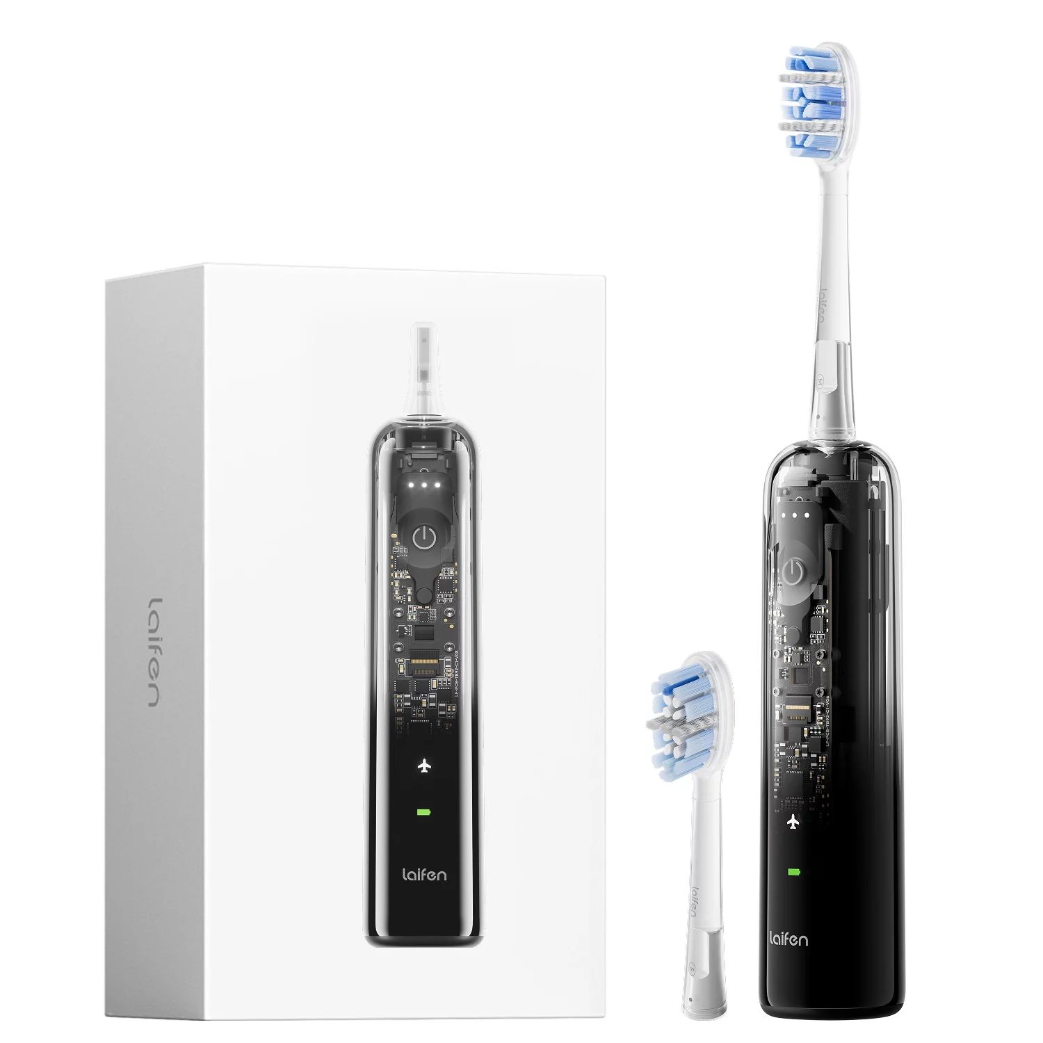 Laifen Wave Pro Electric Toothbrush - Transparent