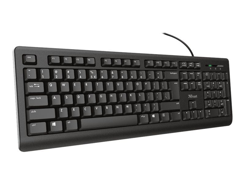 Trust TK-150 - Tastatur - USB - QWERTZ - Deutsch