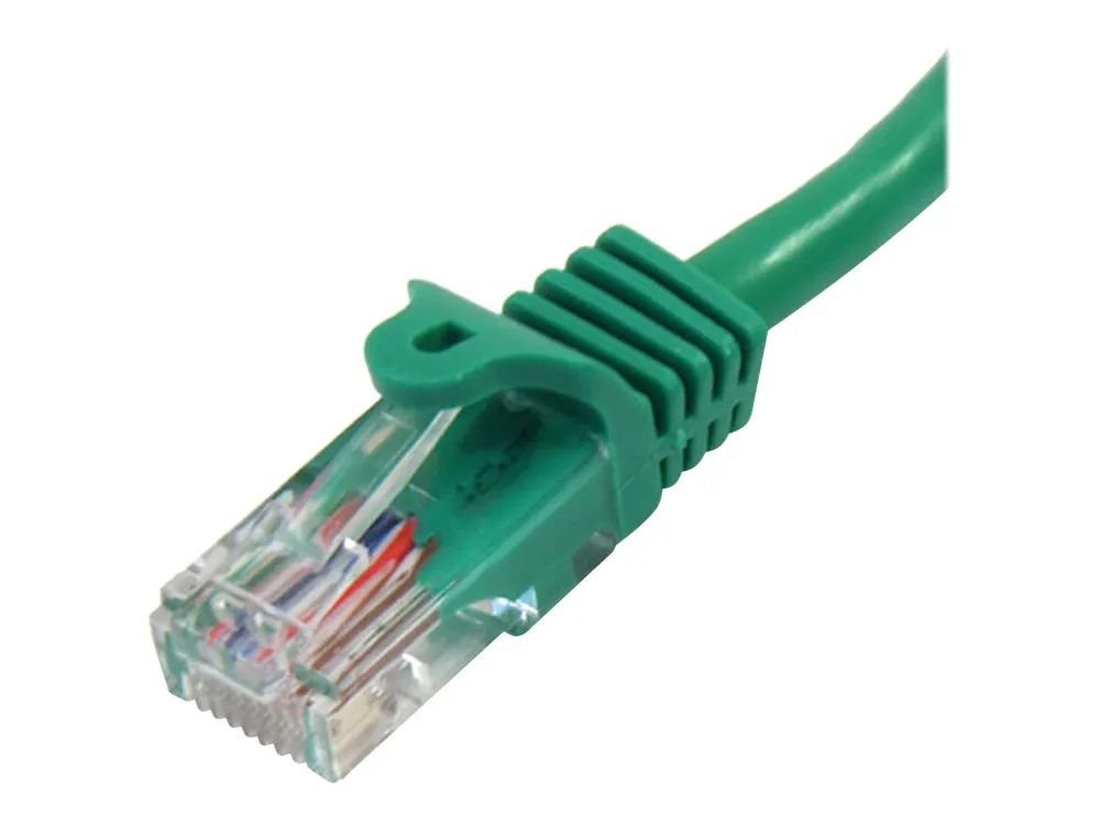 StarTech.com 3m Cat5e RJ45 UTP Netzwerkkabel Snagless - Cat 5e Patchkabel - Grün - Stecker / Stecker - Patch-Kabel - RJ-45 (M)