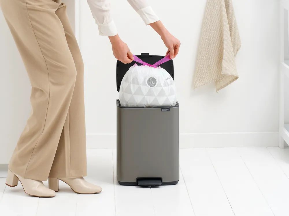 Brabantia Bo Treteimer, 12L - Platinum