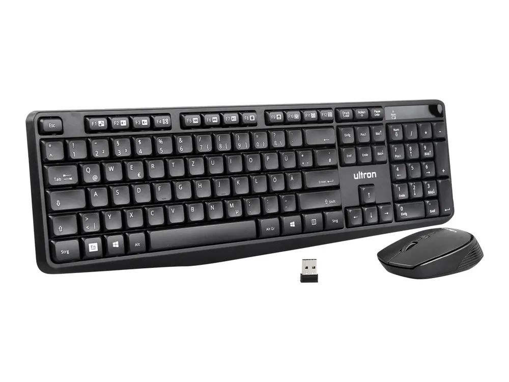 Ultron UMC-300 - Tastatur-und-Maus-Set - kabellos