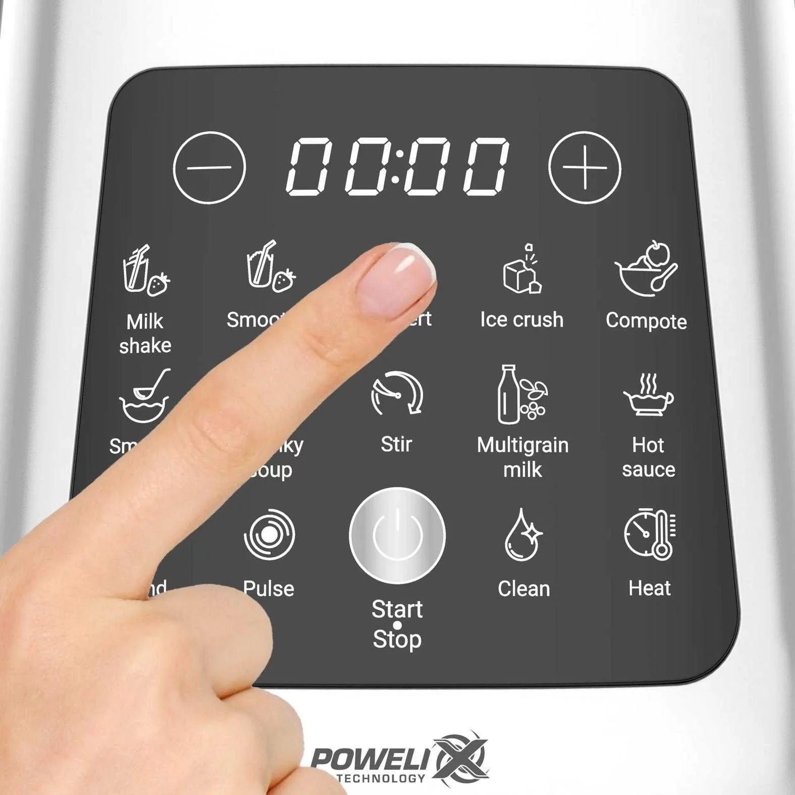 Tefal BL83SD Hochgeschwindigkeits-Mixer mit Kochfunktion PERFECT MIX COOK - METALL