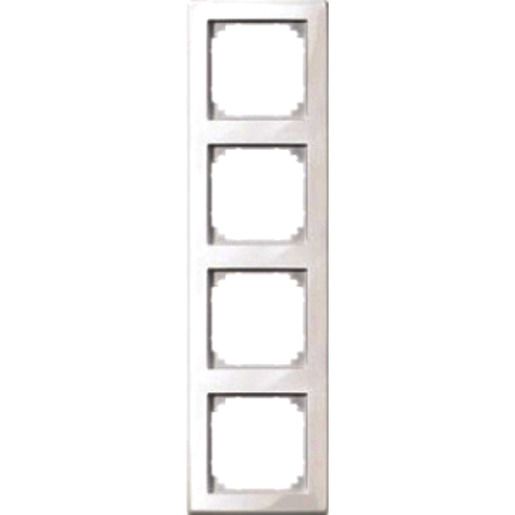 Merten RAHMEN 4-F.M-SMART THERMOPLAST / MERTEN 4784 19 SYS.M PWS GL 478419