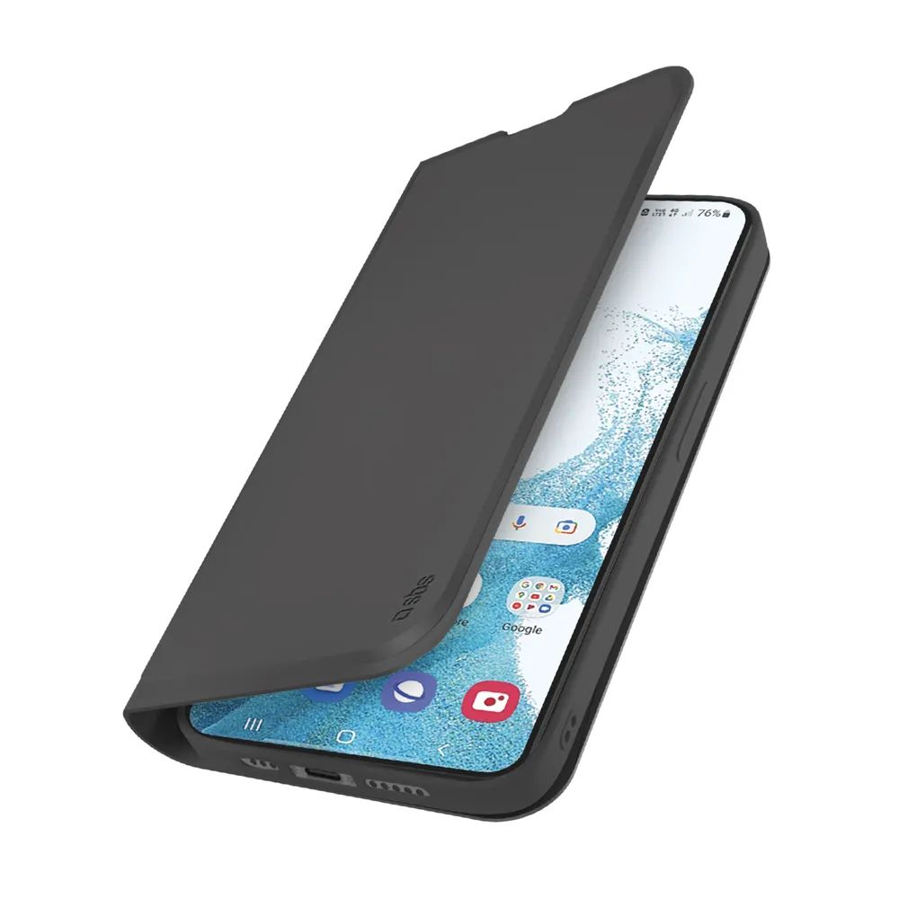 SBS WALLET LITE Bookcase für Galaxy S22, schwarz