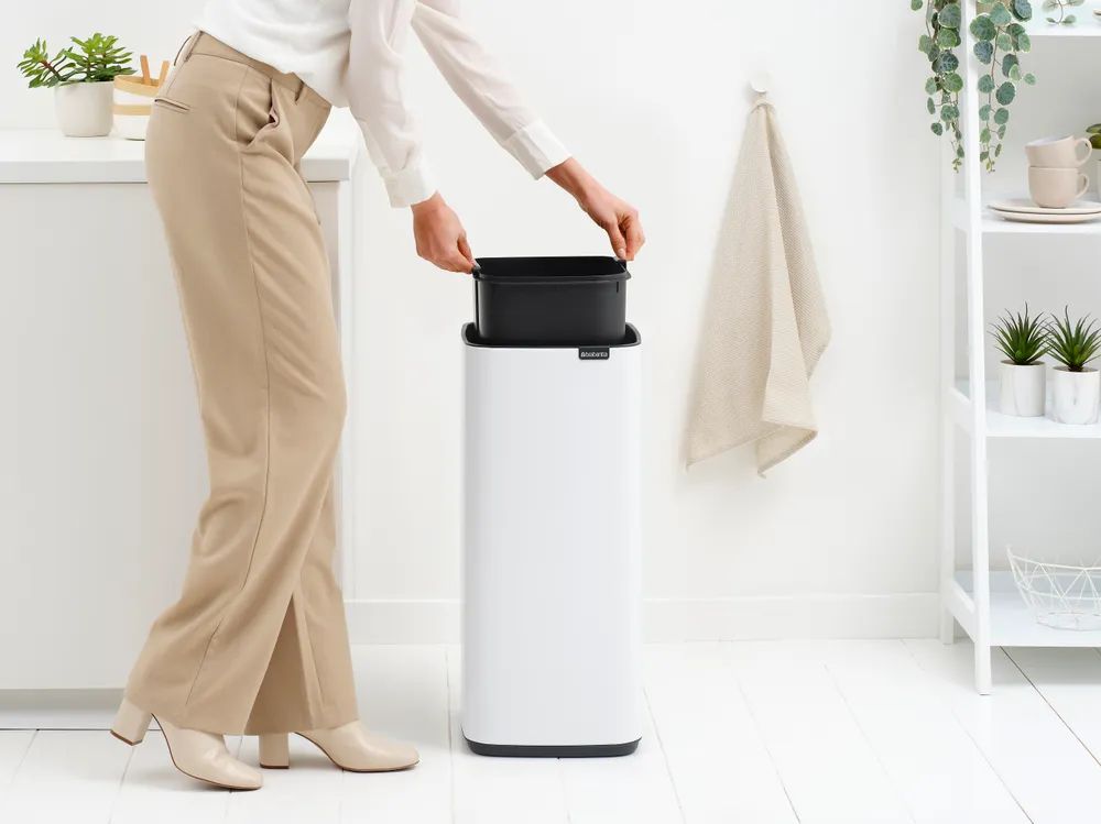 Brabantia Bo Touch Bin, 30L - White