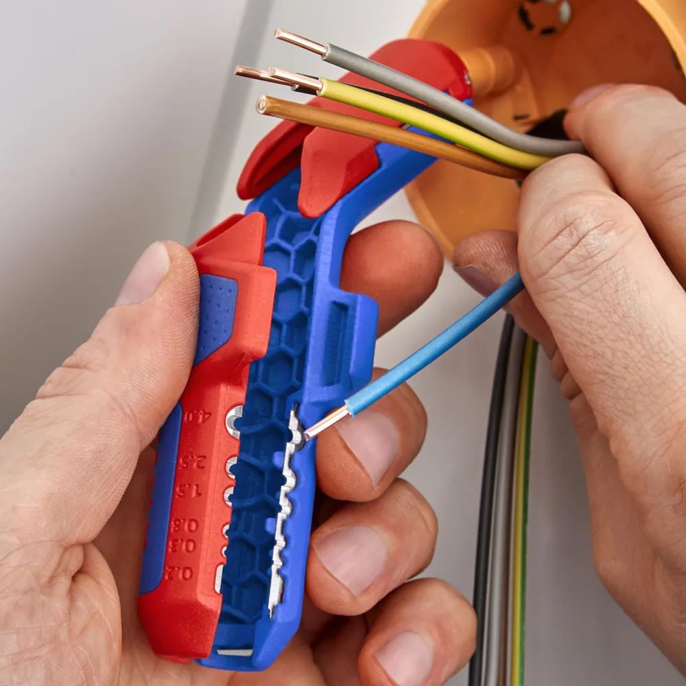 KNIPEX ErgoStrip® PV Abmantelungswerkzeug 135 mm
