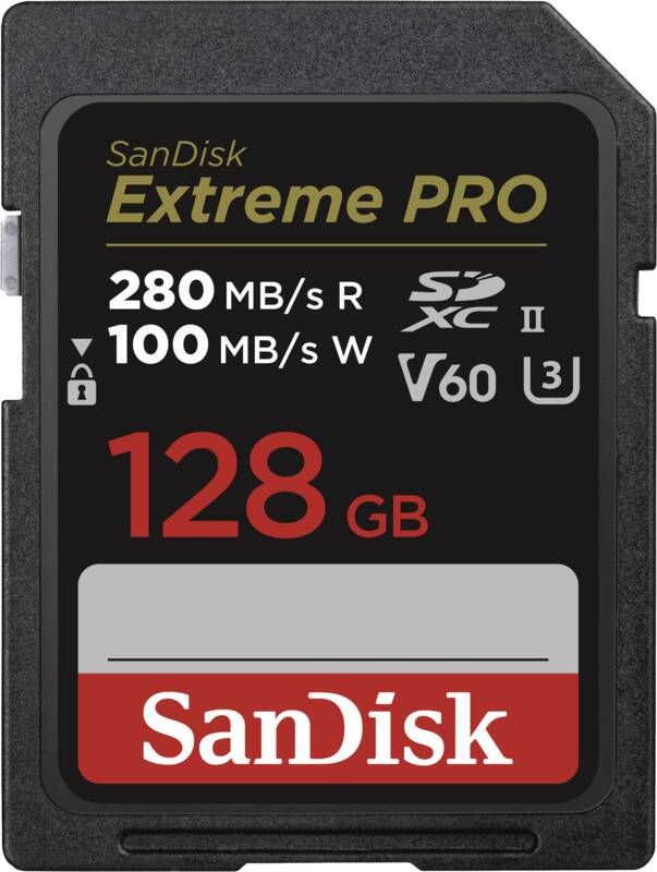 Sandisk Extreme PRO SDXC 128GB V60