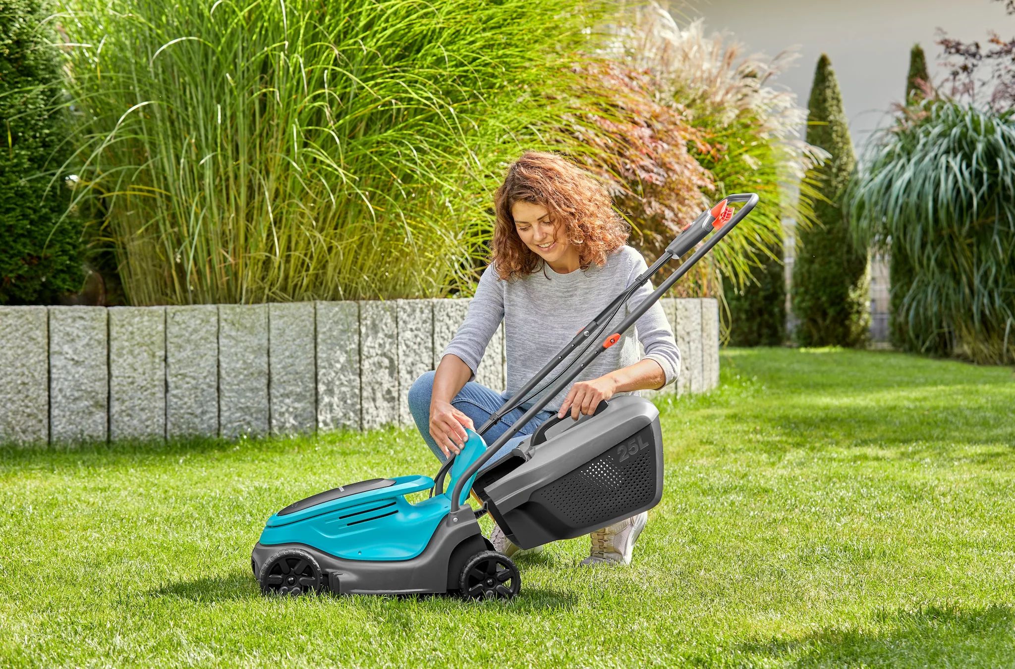 Gardena Akku-Rasenmäher EasyMax 30/18V P4A Ready-To-Use Set