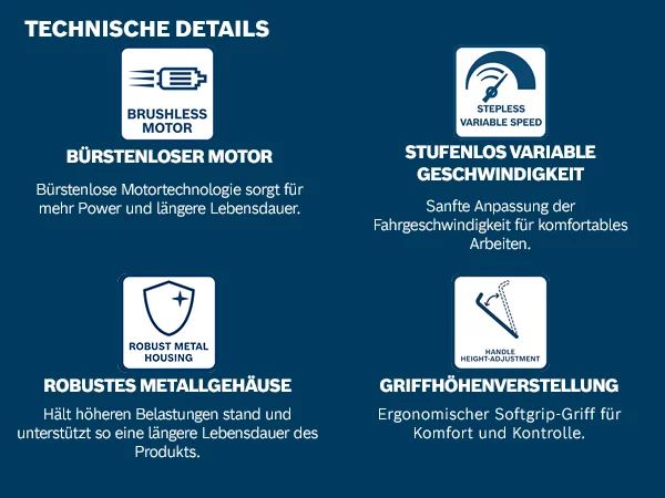 Bosch GRA18V2-46SP Akku-Rasenmäher inkl. Mulch-Stopfen