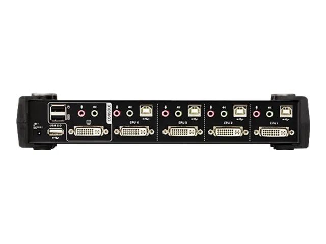 ATEN CS1784A Tastatur/Video/Maus (KVM)-Switch Schwarz