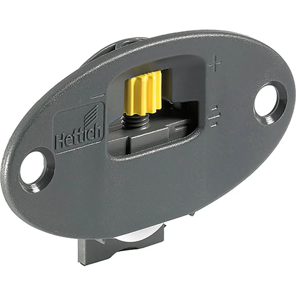 HETTICH SlideLine 55 Plus Laufteil für innenliegende Türen anthrazit