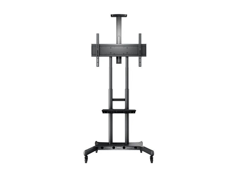 Hagor Multibrackets M Public Floorstand Basic 180 - Aufstellung - für Flachbildschirm / Videokonferenzsystem - Schwarz - Bildschirmgröße: 139.7-203.2 cm (55"-80")