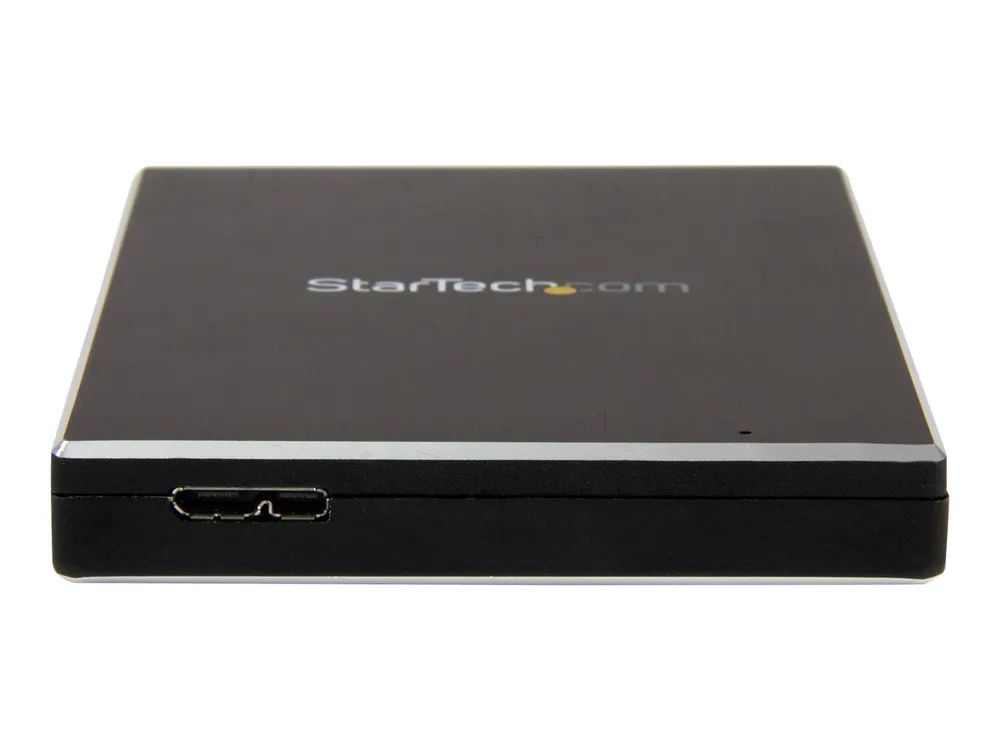 StarTech.com USB 3.1 (10 Gbps) Festplattengehäuse für 2,5 SATA Laufwerke - Gehäuse für SSD/HDD - Aluminium - Speichergehäuse - 2.5" (6.4 cm)
