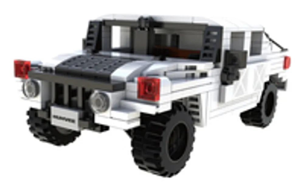 JAMARA CaDA Humvee 1 24 Bricks weiß 8+
