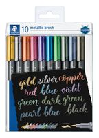 STAEDTLER 8321 - Set Fasermaler mit Pinselspitze