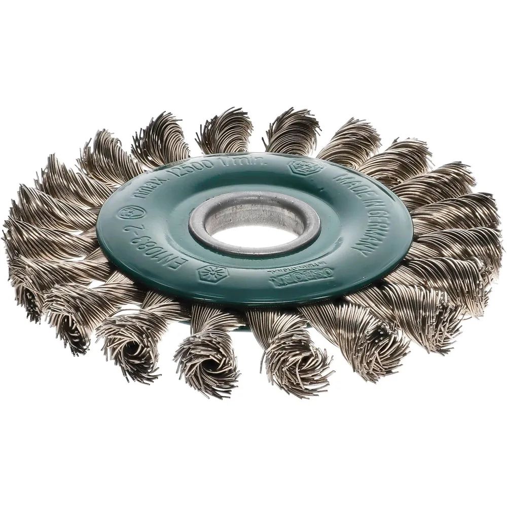 OSBORN Rundbürste gezopft 125 x 13 x 22,2 mm rostfreier Stahldraht