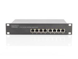 DIGITUS 8-Port Gigabit Switch, 10 Zoll, Unmanaged