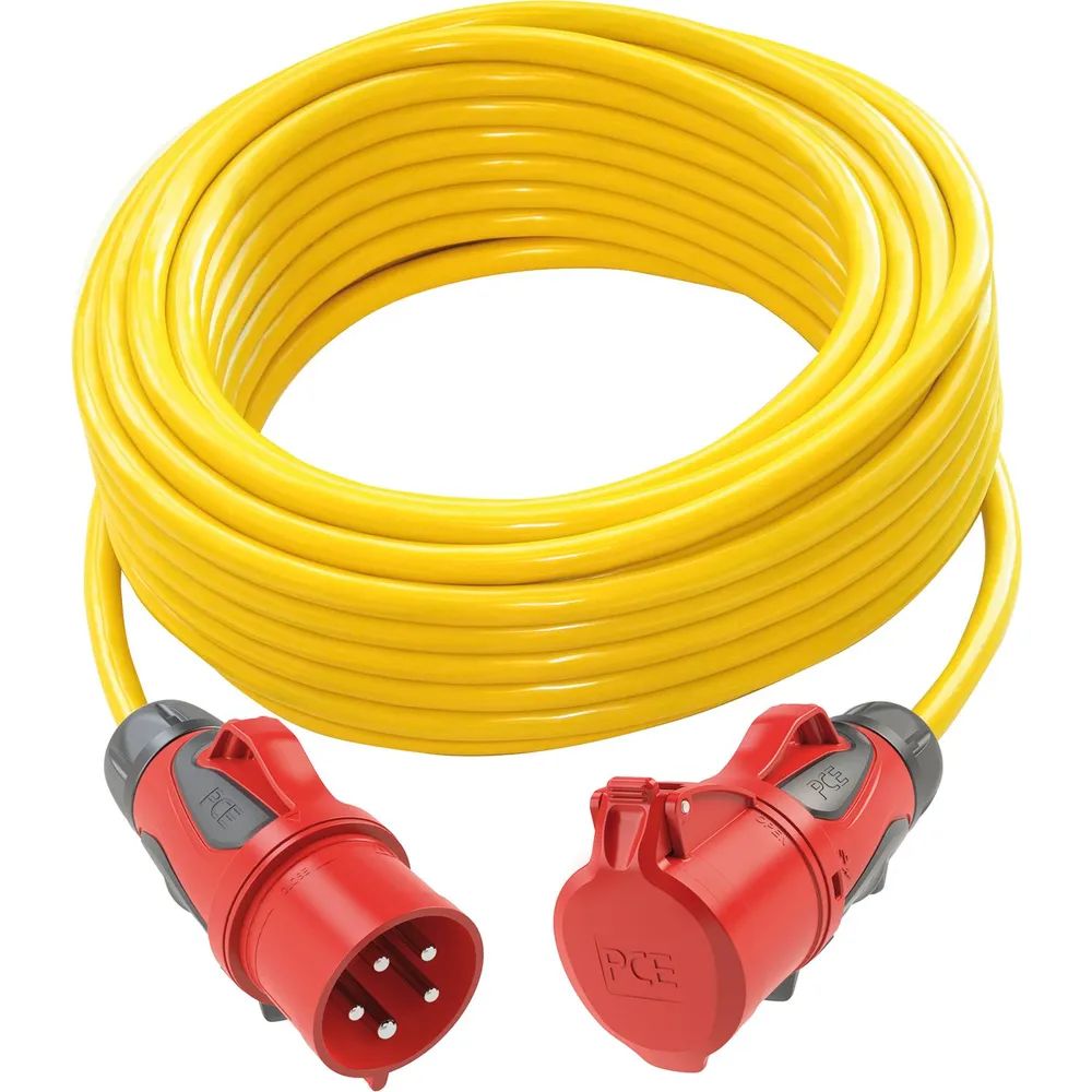 PCE Verlängerungskabel CEE K35 5G4 Länge 10 m IP44