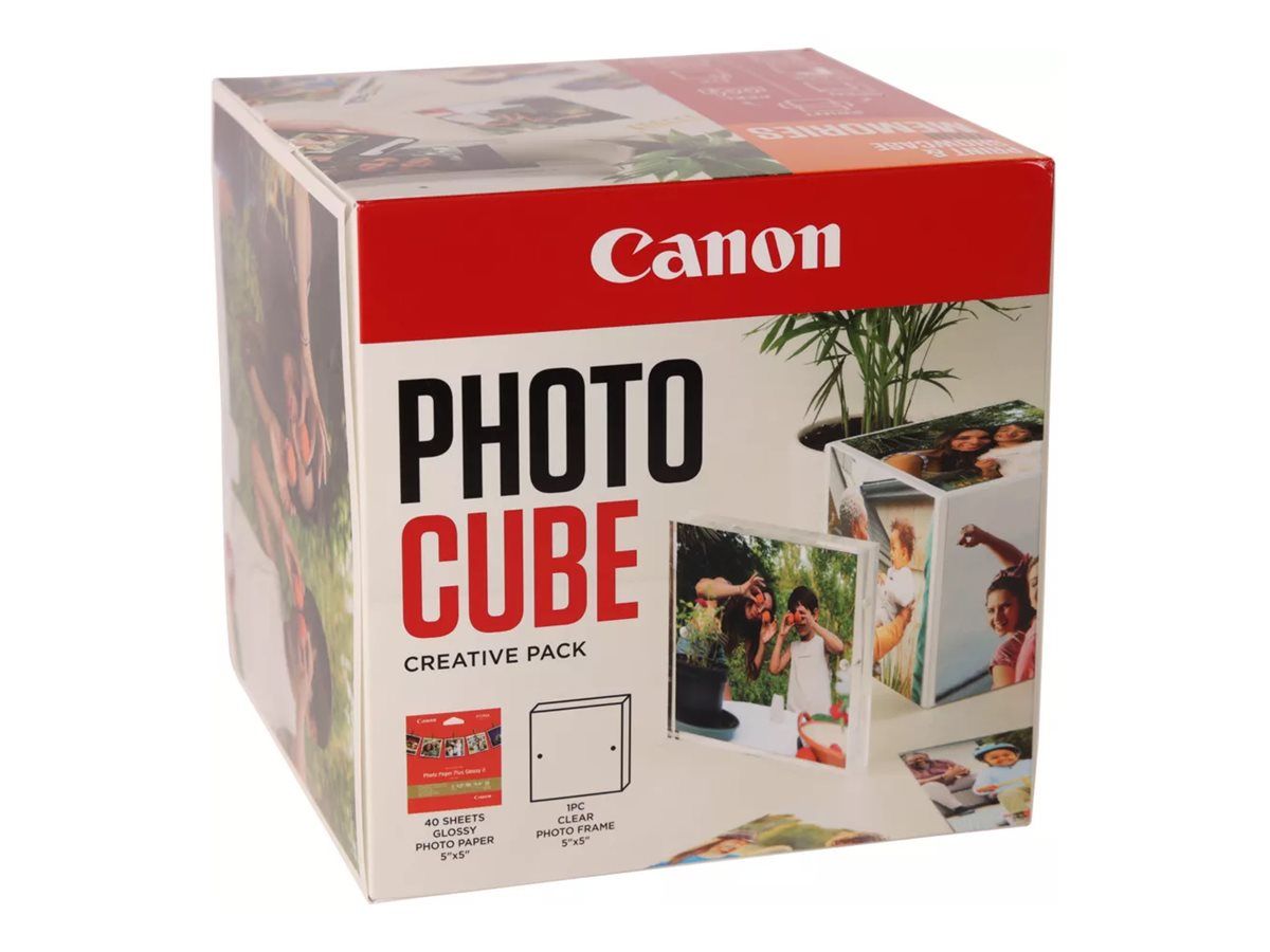 Canon PP-201 - Glänzend - orange - 130 x 130 mm 40 Blatt Fotopapier