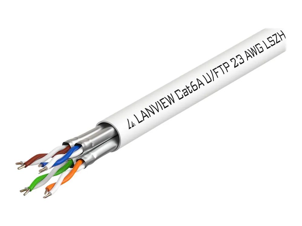 Lanview Bulkkabel - 500 m - 7.3 mm - U/FTP