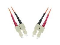 MicroConnect Netzwerkkabel - SC/PC-Multimodus (M) 1m 