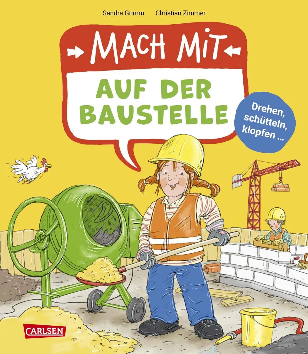 Carlsen Verlag GmbH Mach mit - Auf der Baustelle