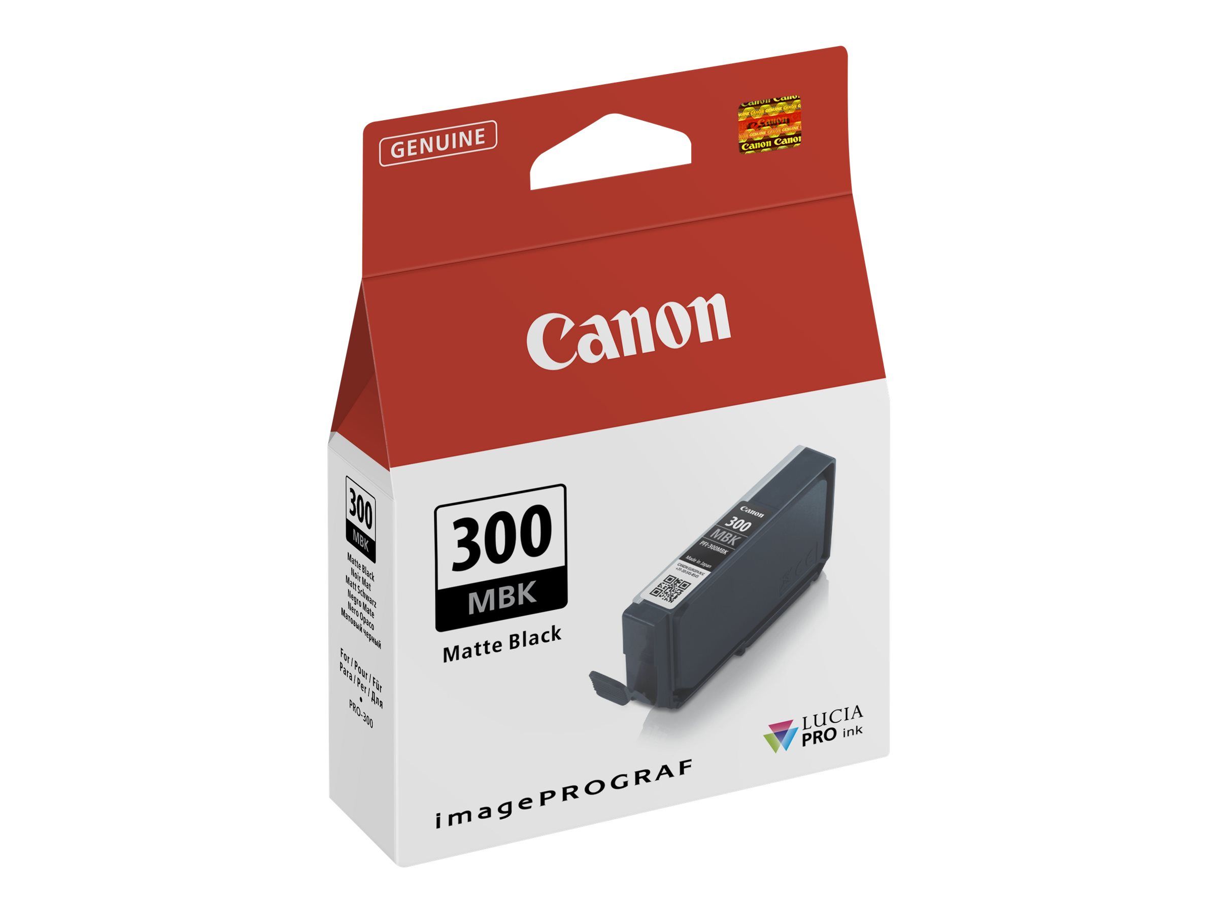 Canon PFI-300 MBK - Mattschwarz - original - Tintenbehälter