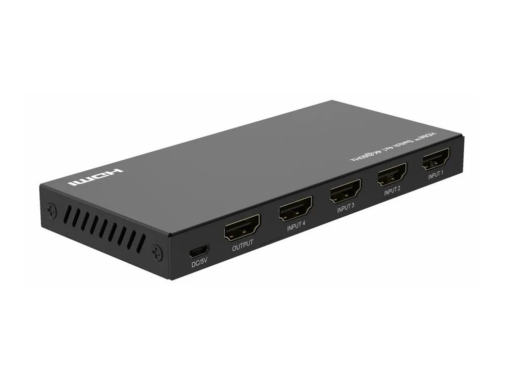 MicroConnect Switch - Fernbedienung - 4 x HDMI