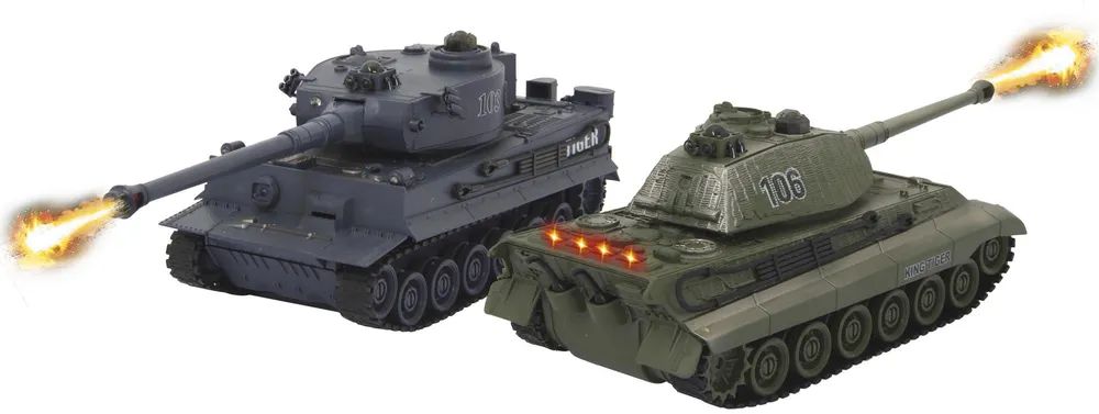 Jamara e.K. RC 2,4GHz Panzer Tiger Battle Set 1:28