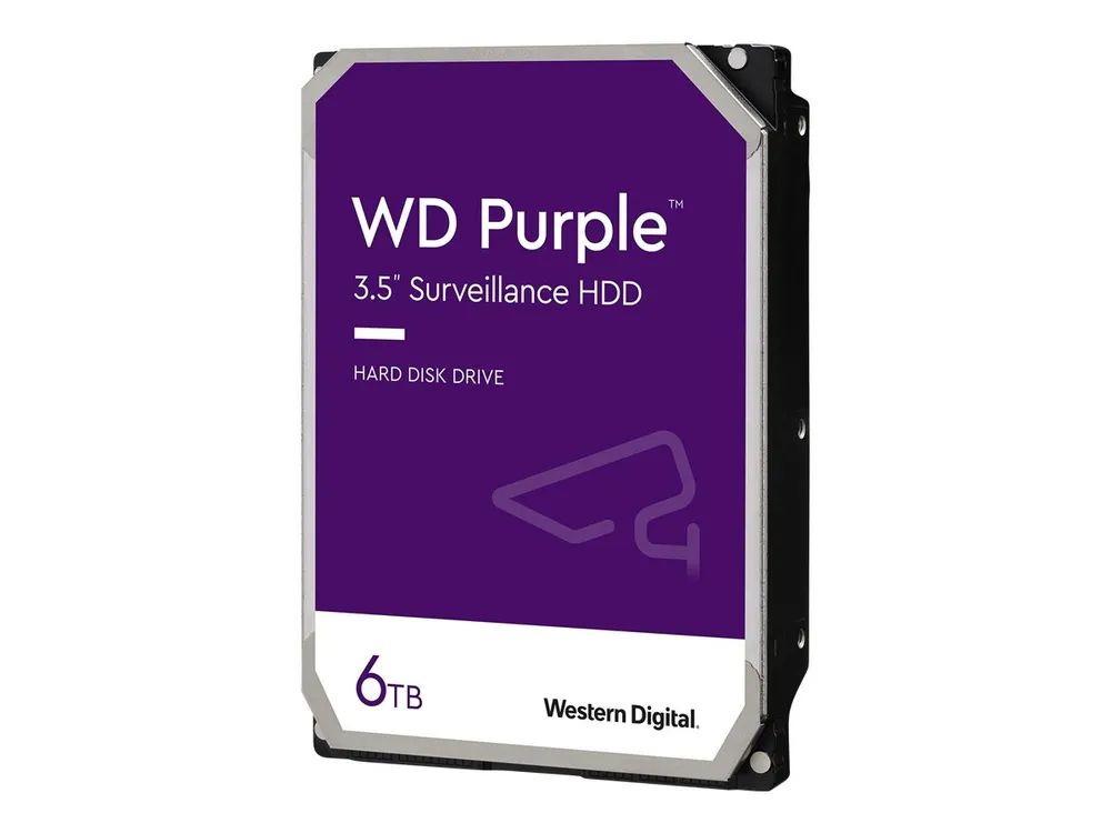 WD Purple WD60PURX - Festplatte - 6 TB - intern - 3.5" (8.9 cm)